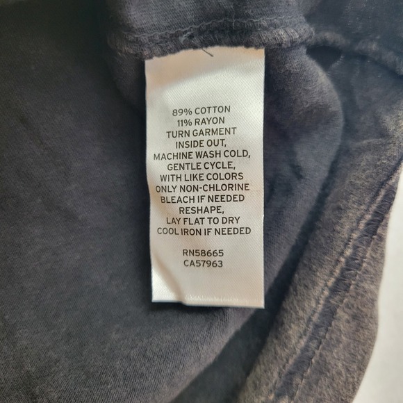 BP Hello Pride Mineral Wash Graphic T-Shirt Grey Women XL Top Shirt Pullover New - Picture 8 of 16